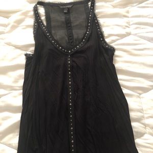 Black Tank with Studs